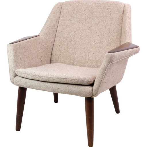 Poltrona vintage modello 813 di Arne Vodder e Anton Berg per Slagelse Møbelfabrik, 1960