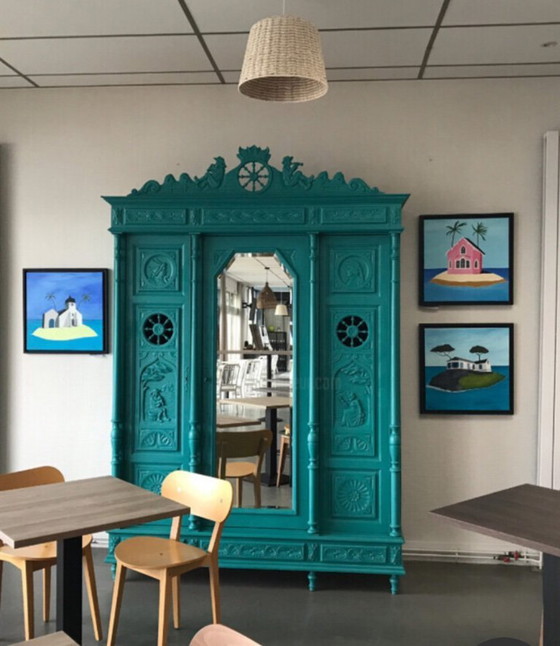 Image 1 of Huile sur Châssis Entoilé, 50x50cm