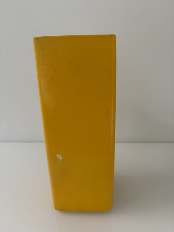 Postmoderne Vazenset Geel Met Groen Dienblad – Decoratieve objecten, Ceramic, Metal (photo 14 of 15)