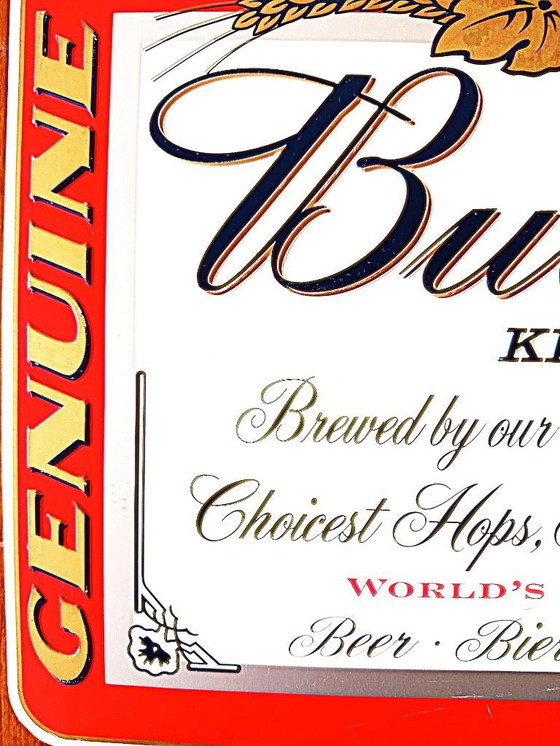 Image 1 of BUDWEISER sign