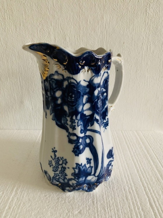 Image 1 of Antique, Doulton Murslen Pitcher, Circa 1890's