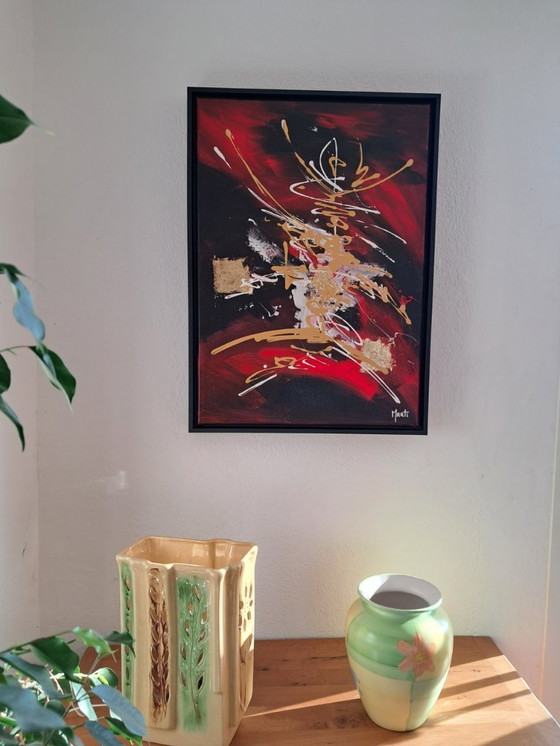 Image 1 of Jan Marti - Rosso e Nero - Dipinto dell'artista