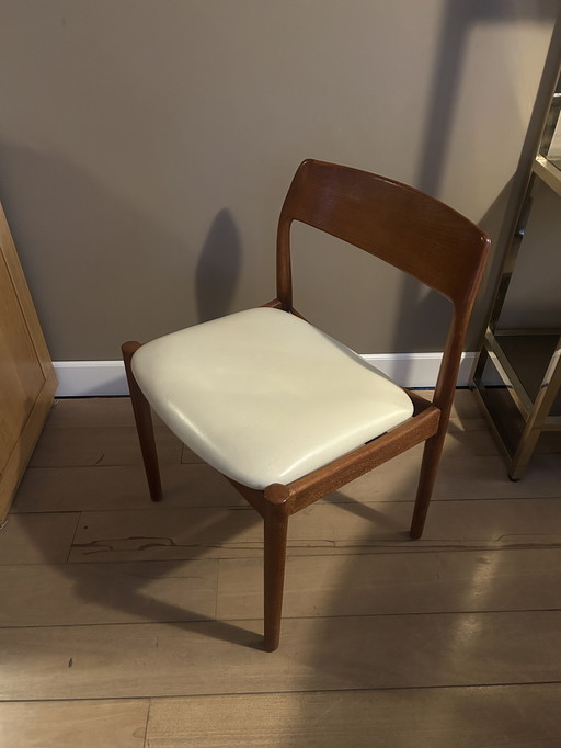 Silla de comedor danesa Johannes Norgaard