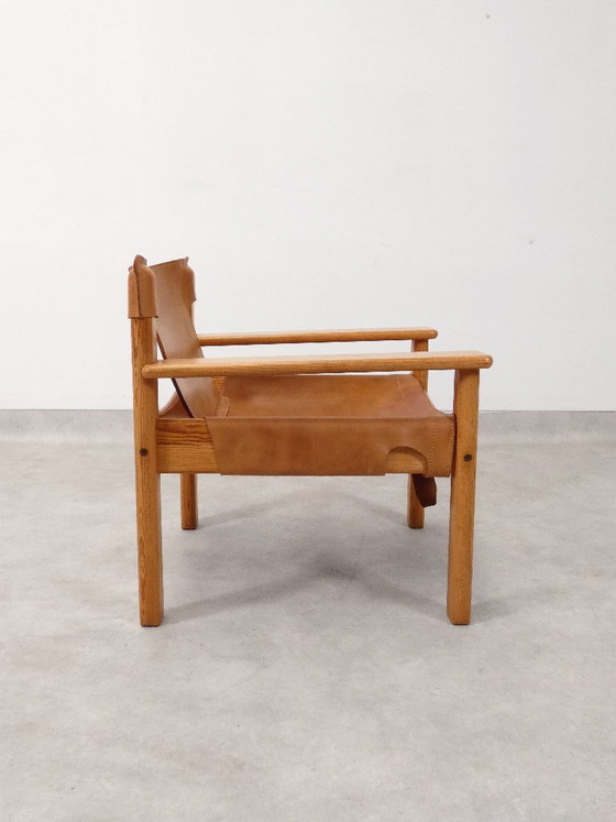 Natura Sessel von Karin Mobring - Ikea, Holz, Leder, Braun, Scandinavian (Foto 5 von 15)