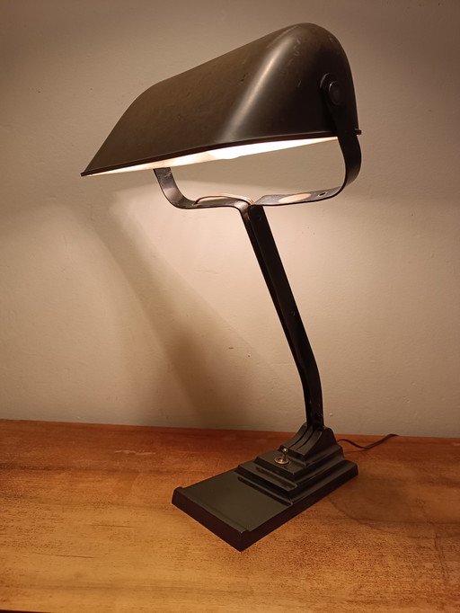 Vintage bureaulamp / notaris lamp Jaren '20
