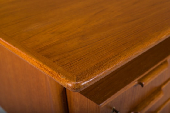 Image 1 of Teak Model 75 Desk from Omann Jun Møbelfabrik, 1960s