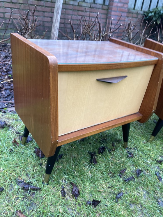 Image 1 of comodini vintage anni '50