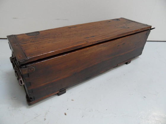 Cassapanca militare antica – Armadi contenitori, Wood, Klassiek (photo 10 of 11)