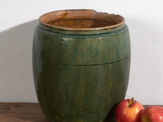 Vaso antico smaltato verde smeraldo (c.1820) #2 – Oggetti decorativi (photo 2 of 34)