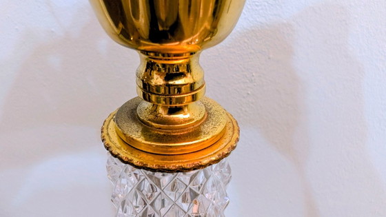 Elegante Lampada da tavolo vintage stile Hollywood Regency, anni '50-'60 – Lampade da tavolo, Crystal (photo 17 of 20)