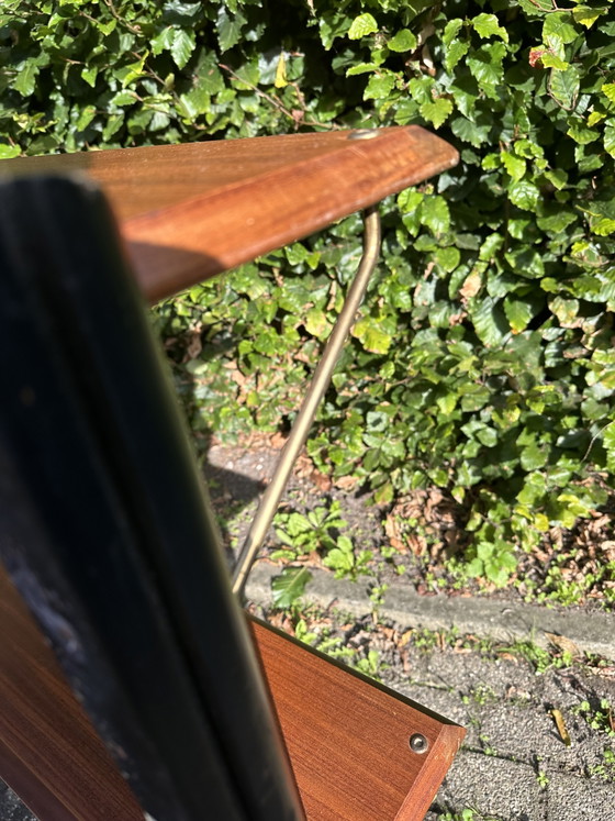 Vintage open boekenplanken wandsysteem a la Paul Cadovius – Wandrek, Metal, Wood (photo 12 of 14)