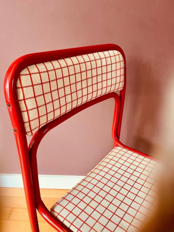 Image 1 of 3 dänische rote Stühle