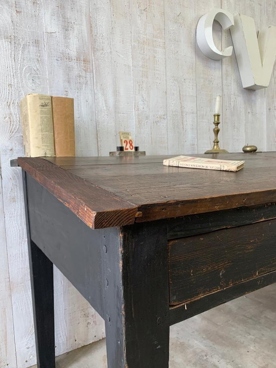 Antique French Notary Desk – Wood (photo 9 of 15)