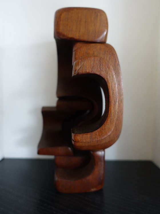 Image 1 of Brian Willsher, sculpture en bois. Rare !