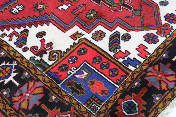 Image 1 of Original hand-knotted Persian carpet Heriz 310 x 210 cm