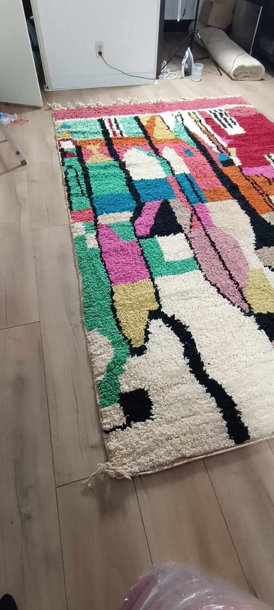 Image 1 of Berber carpet rug new wool moroccan Carpet - 300 x 200 cm 300 x 200 m Type B10.3