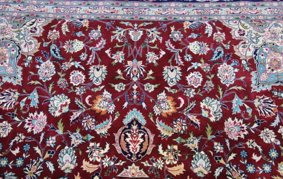 Image 1 of Diseño original chino antiguo de Isfahán anudado a mano, 300 x 240 cm, en excelente estado