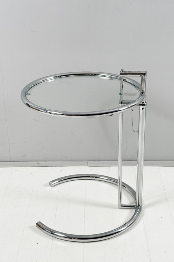 Image 1 of Eileen Gray, Verstelbare Tafel Model E 1027 voor ClassiCon, jaren, gesigneerd
