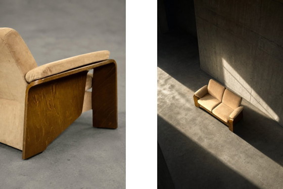 Image 1 of Mid-Century Norwegian Modern Pegasus 2-Seater Sofa with Low Back from Ekornes, 2000s