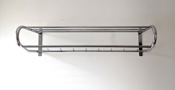Garderobenständer in Gispen, Bauhaus-Stil, Chrom – Kleiderständer, Chrome (photo 9 of 11)