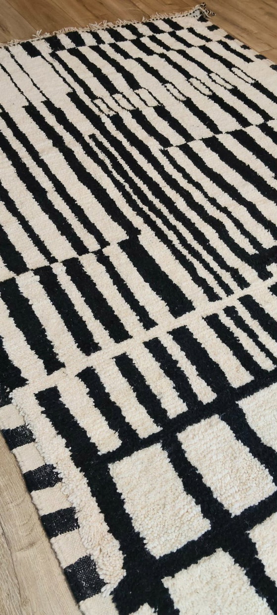 Image 1 of Berbertapijt vloedkleed nieuw wol 200 cm x 300 cm marokkaans