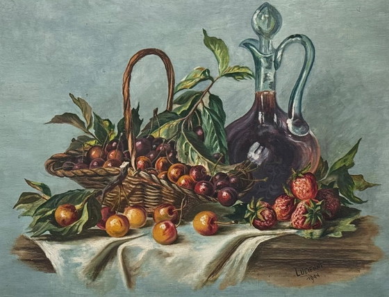 Image 1 of Pintura al óleo sobre lienzo del siglo XX