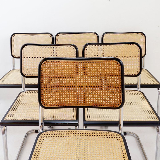 Image 1 of Dining Chairs Vintage, Set of 5+1 - Italy