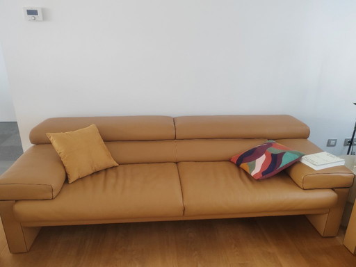 3 x 3-seat Jori Shiva sofa - Cognac