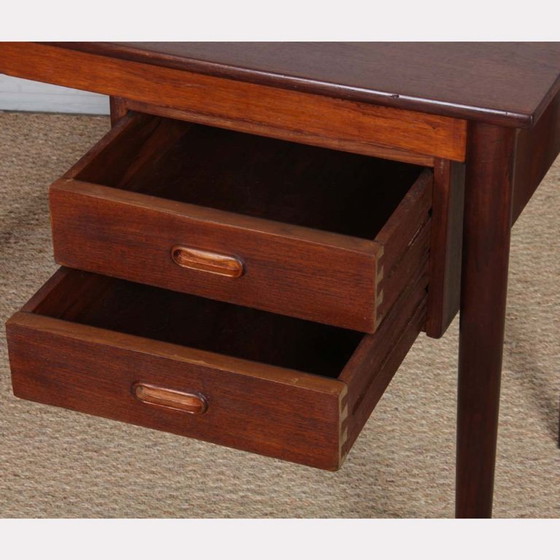 Image 1 of Vintage Scandinavian wooden desk from the 1960s