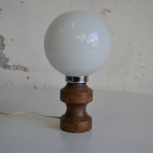 wooden table light