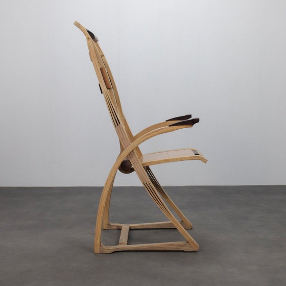 Prototipo della sedia “Rolsa” di J. Limperg, Paesi Bassi, anni '60 – Poltrone, Wood (photo 3 of 12)