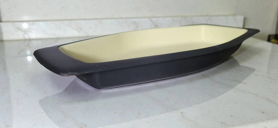 Aubecq Platter, 1960s-70s – Crockery, Metal, Industrieel (photo 4 of 7)