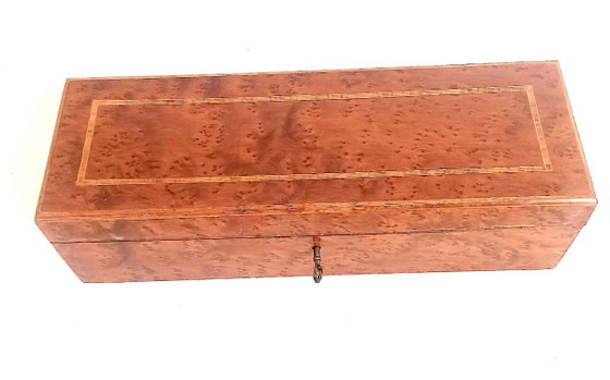 1930s glove box with closure – Decorative Objects, Textile, Wood (photo 4 of 17)