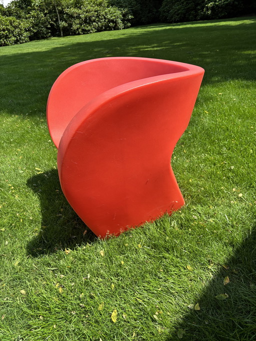 Little Albert tuin fauteuil design Ron Arad voor Moroso