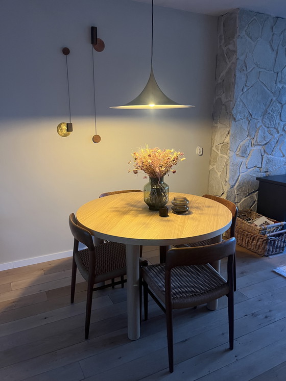 Image 1 of Vintage Fog & Mørup Semi pendant (60cm)  brass version