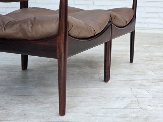 Jaren 70, Deens Design van Kristian Vedel, Modulaire bank, Model Modus. – Modulaire banken, Wood (photo 19 of 25)