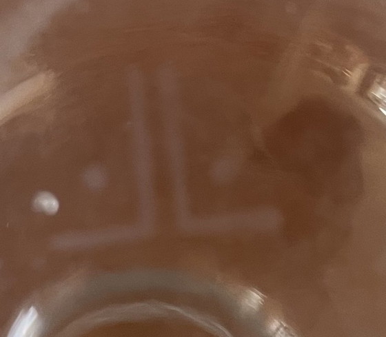 Image 1 of Chris Lanooy - Early clear glass ball vase made for the Leerdam Glass Factory