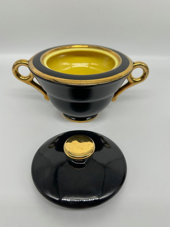 Image 1 of ensemble à thé Salins 1950