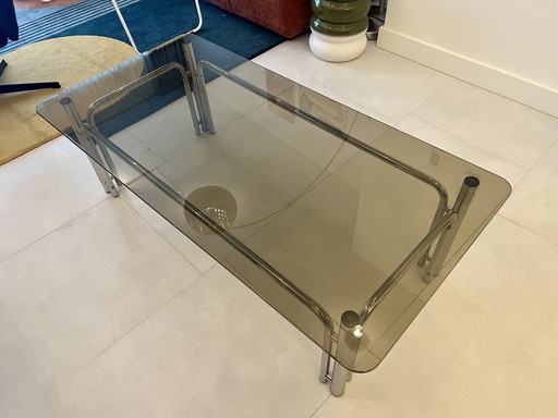 Mid-century space age design coffee table 1970s