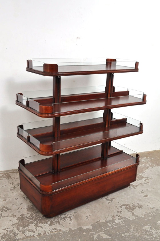 Image 1 of Vintage Etagere Mahogany 1950s