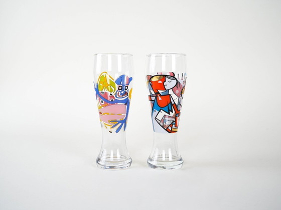 Image 1 of Set verzamelbrillen, jaren 90, ontwerper: Maarten Vrolijk, fabrikant: Ritzenhoff