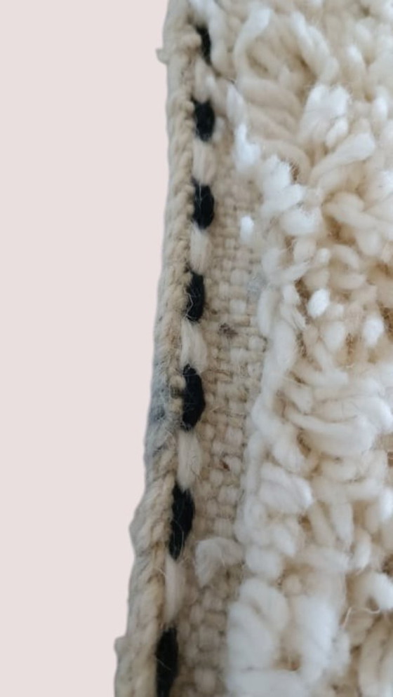 Image 1 of Tapis berbère en laine vierge Tapis marocain - 274 x 150 cm 300 x 200 m Type B21.3