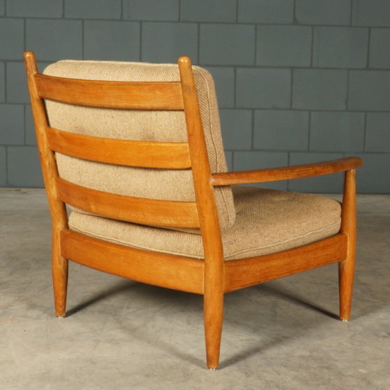 Image 1 of Fauteuil vintage – chêne – Scandinavie – années 1960