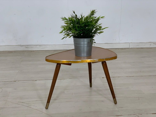 Mid Century Table haricot Table de fleur Table d'appoint Vintage