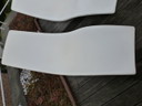 Pair of Outdoor Fiberglass Vintage Sunbeds