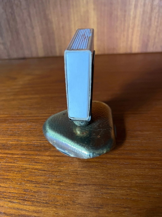 Vintage Handmade Brass Matchbox Holder, circa 1960s – Candle holders (photo 4 of 5)