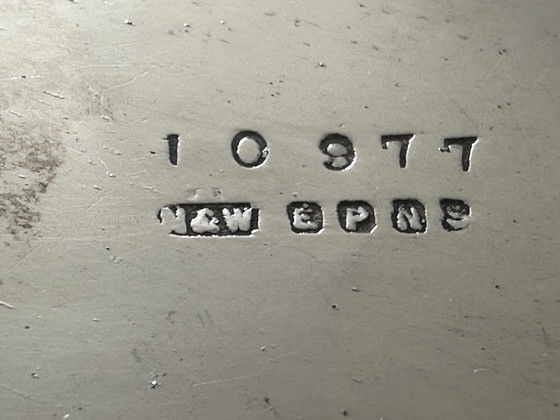 Image 1 of Norton & White EPNS Manchester 21 cm / 14 cm Verzilverd Zak Dienblad