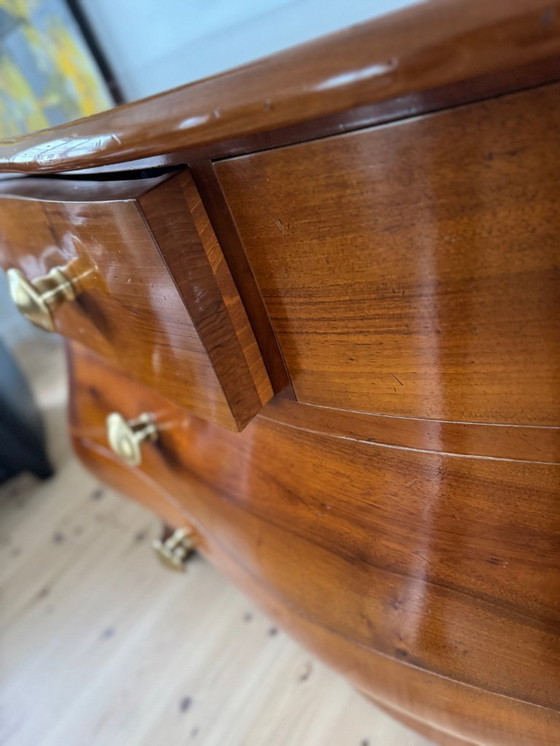 Image 1 of Cassettiere Valenti “Bruselas” – Design di lusso spagnolo 2004 – Dettagli in legno lucidato e ottone