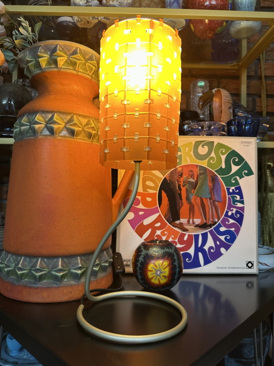 Image 1 of Pop zart Mid Century Table Lamp 1970s 