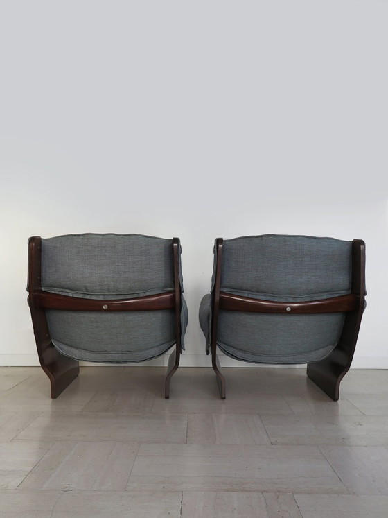 Canada Armchairs by Osvaldo Borsani for Tecno, Italy, 1960s, set of 2 (photo 6 of 26)